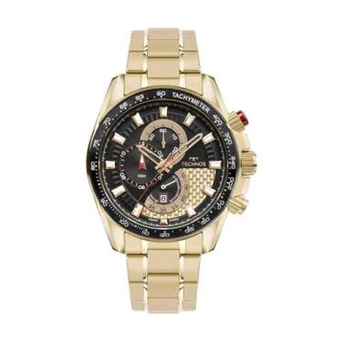 Imagem de Relógio Technos TS Carbon Dourado Masculino OS1ABL/T1P