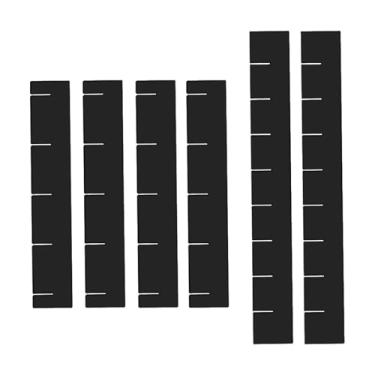 Imagem de FytStycale Organizador de gavetas com 6 peças, separadores de gavetas, divisórias para maquiagem, Preto