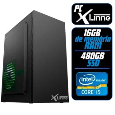 Imagem de PC/Desktop/Computador Intel Core I5 2400 16Gb Ram Ssd 480gb X-Linne