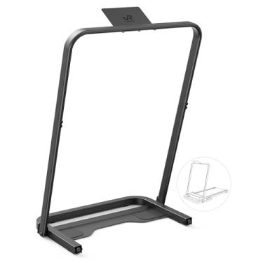 Imagem de UREVO Apenas o guidão da almofada de caminhada, compatível com almofadas de caminhada de 60 cm de largura, transforma a passadeira em uma esteira em segundos, fácil movimentação com rodas, montagem