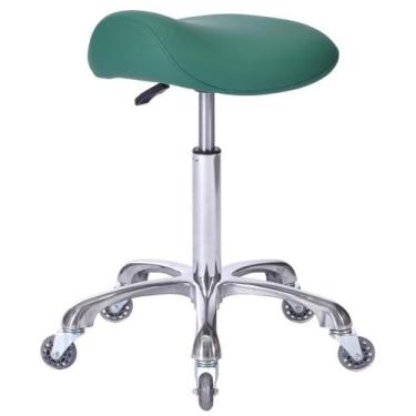 Imagem de Banco de selim FRNIAMC Professional Swivel Rolling Green