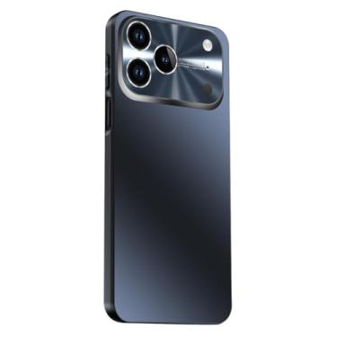 Imagem de FWYANZH Capa à prova de choque para iPhone 17 Pro Max/17 Pro/Air/17, capa rígida fina de policarbonato cobertura completa capa de proteção de lente, preta, 17