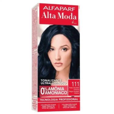 Imagem de Tonalizante 1.11 Preto Azulado Intenso Alta Moda