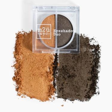 Imagem de M2U NYC EyeShadow Duo, Conjunto de Sombras, Vários Tons/Cores, Paleta de Sombras para Maquiagem, 2 Cores por Conjunto