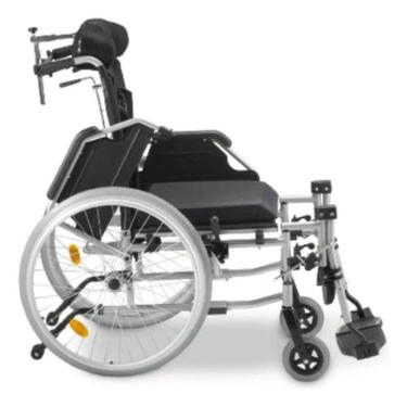 Imagem de Cadeira De Rodas Reclina Alumínio Dobrável D700 Dellamed T44