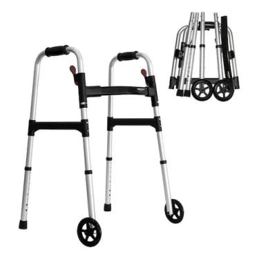 Imagem de Andador Desmontável Com Rodas Até 130 Kg BC1547 Mercur