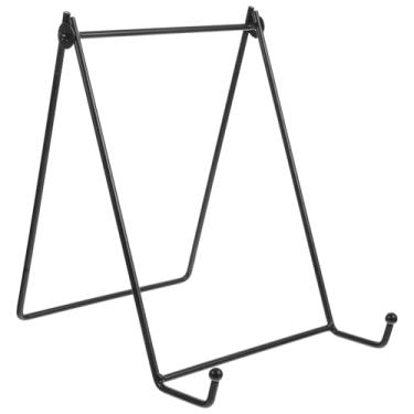 Imagem de ULTECHNOVO Suporte De Placa Para Exibição Suporte De Exibição De Suporte De Placa Porta-Retratos De Ferro De Metal Suporte Para Foto De Livro Pequenos Cavaletes Placa Prato Arte Mesa