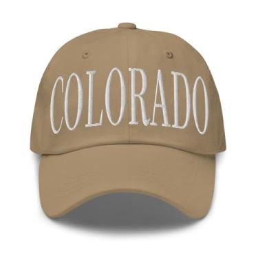 Imagem de Merch Town Boné Colorado bordado Colorado Dad Hat, Caqui, tamanho �nico