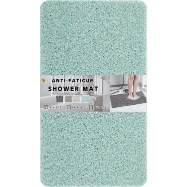 Imagem de Tapete de banho Rzoysia Loofah com 0,6 cm de espessura, antiderrapante