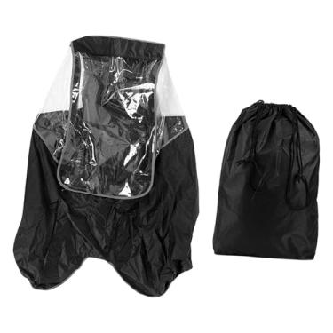 Imagem de Generic Capa de chuva para assento traseiro de bicicleta infantil Proteção contra chuva Equipamento de ciclismo Cobertura para assento traseiro de bicicleta