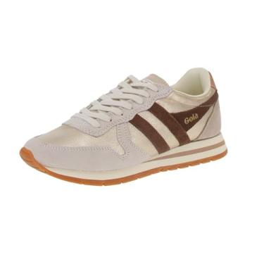 Imagem de Gola Tênis feminino Daytona Blaze, Ouro/marrom escuro/camafeu, 37