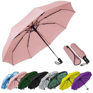 Imagem de Guarda-chuva SIEPASA Windproof Travel Compact Automatic Rosa