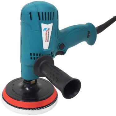 Imagem de Politriz Automotiva Multifunções 5 Pol Máquina Lixadeira Polimento 700W 110V Importway Iwpola700