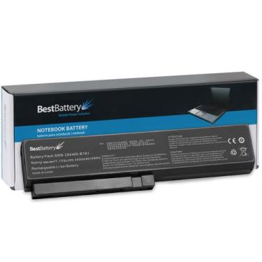 Imagem de Bateria para Notebook Itautec InfoWay N8635 - BestBattery, Preto