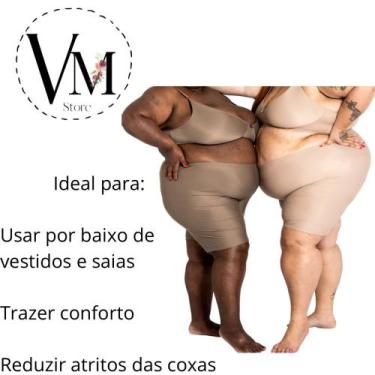 Imagem de Bermuda Anaguá Plus Size até o Tamanho 58 - VM Store, Bege, 48/50