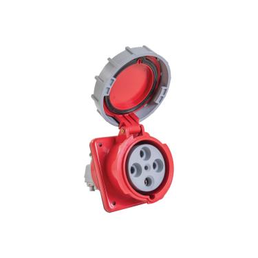 Imagem de Tomada de Embutir Industrial 3P+T 125 A 380-415 Vca 6 H Tramontina