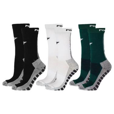 Imagem de Kit 3 Pares de Meias Penalty Grip Masculina