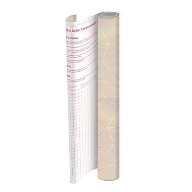 Imagem de Plástico Adesivo Geométrico PVC 10 m