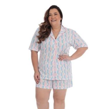 Imagem de Pijama Feminino Americano Plus Size Victory-Feminino