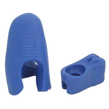 Imagem de Corretor de Aderência de Violino, Compacto e Leve, Ferramenta Simples, Material Silicone, Alça Adequada, Ajuste Universal, Postura Correta Reutilizável 2 PCs para Treinamento Com Gradual (Azul)