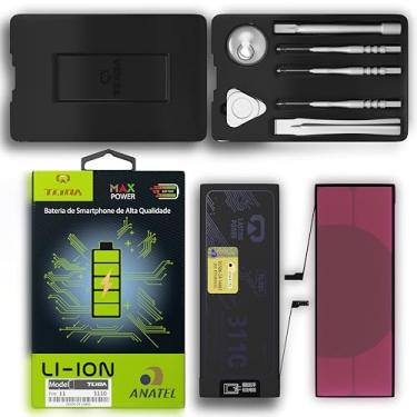 Imagem de Bateria Substituta TLIDA para iPhone 11 – Alta Capacidade, Ciclo Prolongado, Compatível com Modelos A2111/A2221/A2223