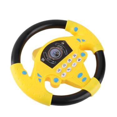 Imagem de Educational Copilot Direing Wheel Music Intelligent Toy (Amarelo)