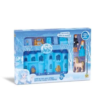 Imagem de Mini Castelinho Princesa Snow Com Som e Luz - Samba Toys