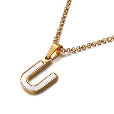 Imagem de 1 colar feminino banhado a prata, brilhante, acabamento em dois tons, joia fina, presente para mamãe, 45cm, Cobre, Sem Pedra Preciosa