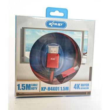 Imagem de Cabo Hdmi Ultra Hd 4k 1.5 Metros - Vermelho