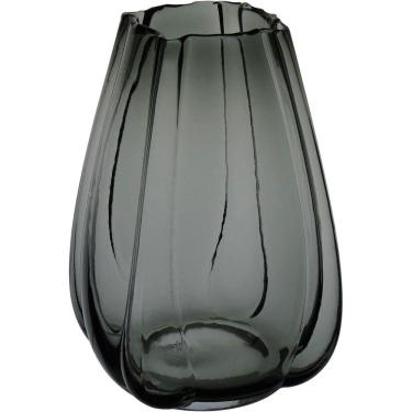 Imagem de Vaso Decorativo Enfeite Casa Home&co Vidro 24x15x15cm Marrom
