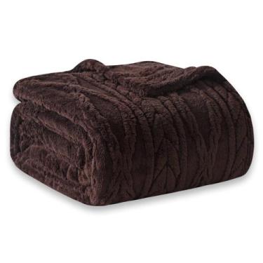 Imagem de Cobertor COOVA Sherpa Fleece Soft Warm Plush 127x152 cm