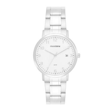 Imagem de Relogio Mondaine Feminino Ref: 99832l0mvna2 Social Aço Prateado