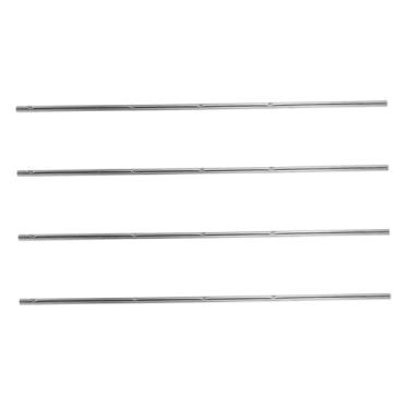 Imagem de SUPVOX Mastro de máquina 4 peças de hastes de mesa de pebolim peças de substituição de construção de ferro design compacto