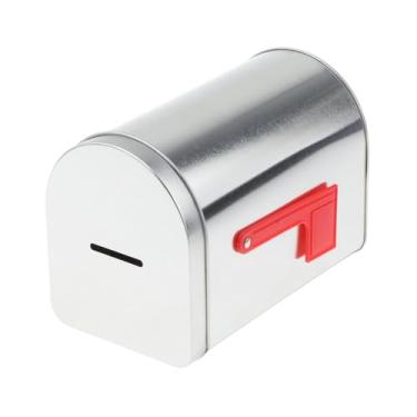 Imagem de Generic Caixa de Correio Natalina às Intempéries, Caixa de Envio de Correspondências, de Metal para Portão, Porta, Decoração de Casa e Escritório, Prata