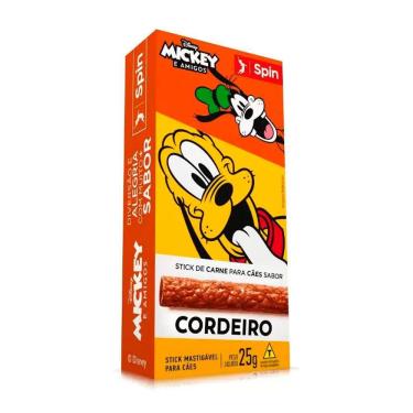 Imagem de Petisco para Cães Mickey Spin Pet Cordeiro 25g