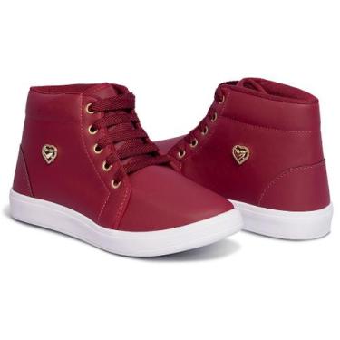 Imagem de Tênis Botinha Feminina Cano Curto Treino Moda Academia Casual - Leila 