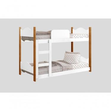 Imagem de Beliche Infantil Encanto Branco Grenat - Gabrielli Móveis