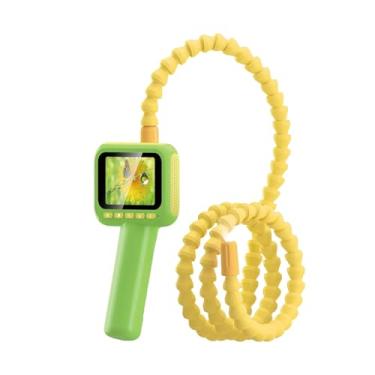 Imagem de Zhjvihx Câmera Boroscópio Cobra Infantil, Brinquedo Educacional STEM Com Tela de Exibição Em Tempo Real e Lanterna LED, para Exploração da Natureza Ao Ar Livre e Subaquática