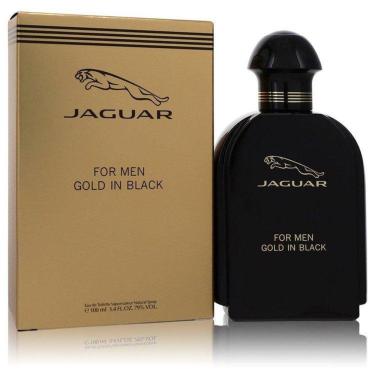 Imagem de Col. Masculina Gold In Black Jaguar 100 Ml Eau De Toilette