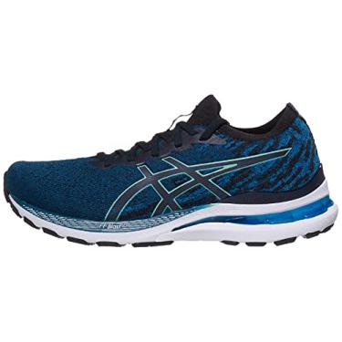 Imagem de ASICS Tênis de corrida masculino Gel-Kayano 28 malha malha malha, Mako Azul/Ice Mint, 9.5