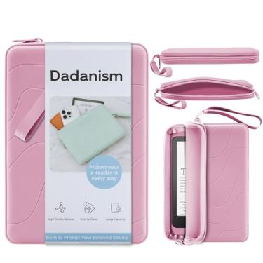 Imagem de Dadanism Embreagem de silicone de 16 a 7 polegadas para Kindle Paperwhite e Kindle Colorsoft Signature Edition, K-indle de 15 cm, Kobo, Nook E-Reader, bolsa multiuso com revestimento antipoeira para