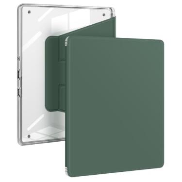 Imagem de Akacy Capa macia transparente de TPU para Kindle Scribe 10,2 polegadas modelos 2022 e 2024 com suporte para caneta com função hibernar/despertar automática (8)