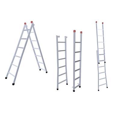 Imagem de Escada Extensiva 3 em 1 Aço 7x12 Degraus 3,55m 120kg NV207P