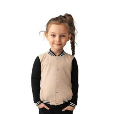 Imagem de Jaqueta Moletom Infantil Unissex Lisa com Bolsos-Unissex