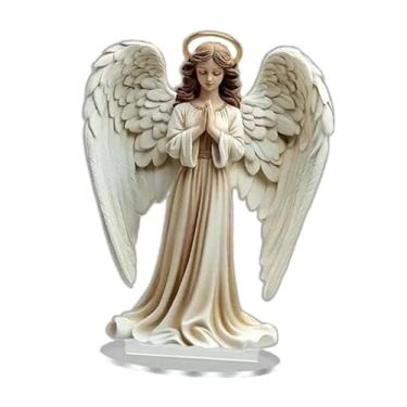 Imagem de Bothyi Decoração de Natal 2D com Suporte, Arte Criativa, Placa de Acrílico para Mesa, Centro de Mesa para Lareira, Estante ou Escritório, 19.9 Cm