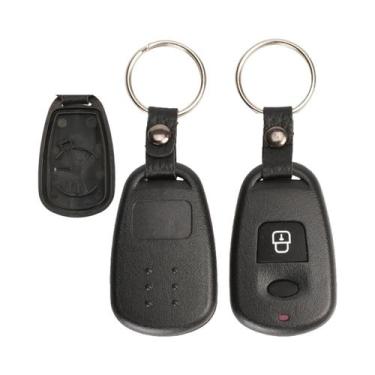 Imagem de Capa De Chave Remota Para Hyundai Tucson Elantra Accent SANTA FE Com 2