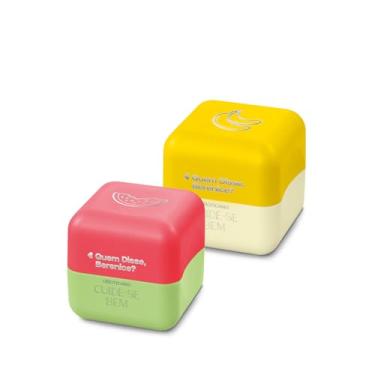 Imagem de Combo Balm Labial Cuide-se Bem Feira: Melancia 6,2g + Banana 6,2g