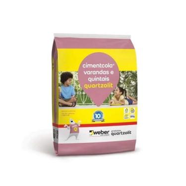 Imagem de Argamassa Quartzolit Varandas e Quintais Ac2 - 20kg