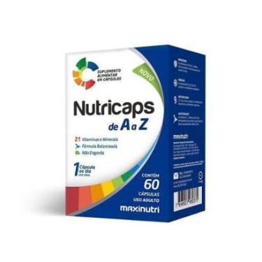 Imagem de Nutricaps de A a Z (60 caps) - MaxiNutri-Feminino