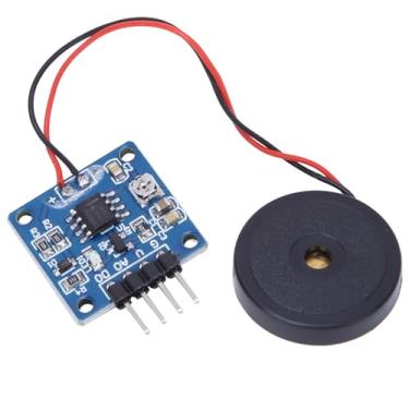 Imagem de YWBL-WH Módulo Sensor de Vibração Com Sensibilidade Ajustável para Trabalho de Vibração de Alta Sensibilidade, Compacto e Fácil de Usar, para Interações de Bateria Eletrônica